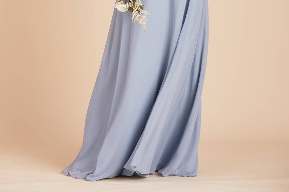 Spence Dress | Dusty Blue