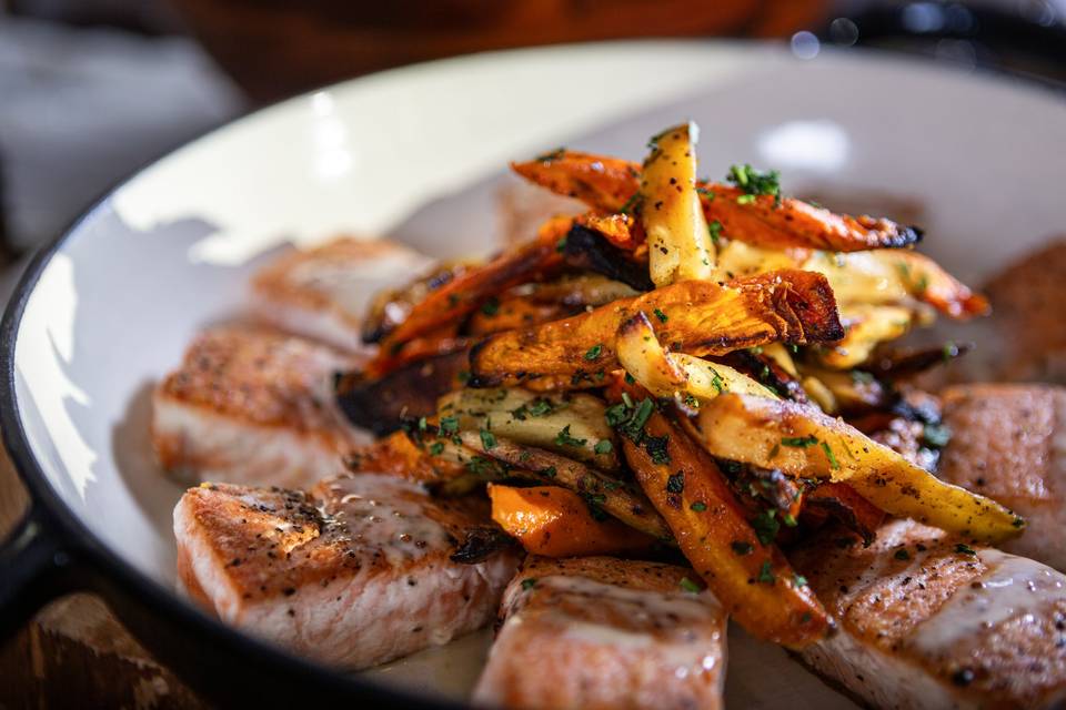 Family Style Salmon