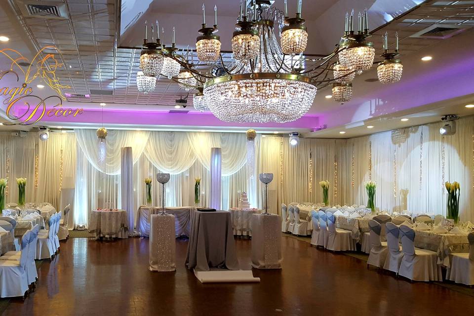 Reception setup