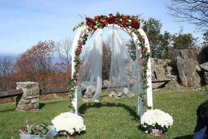 Skyland Wedding Arch