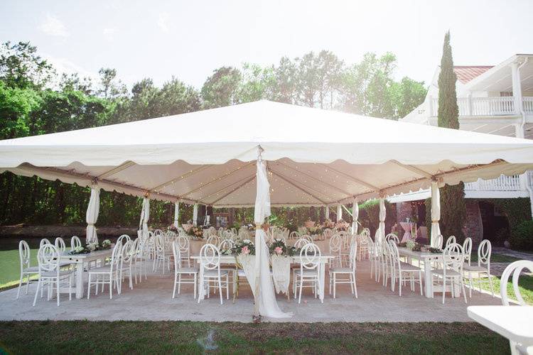 Tent setup