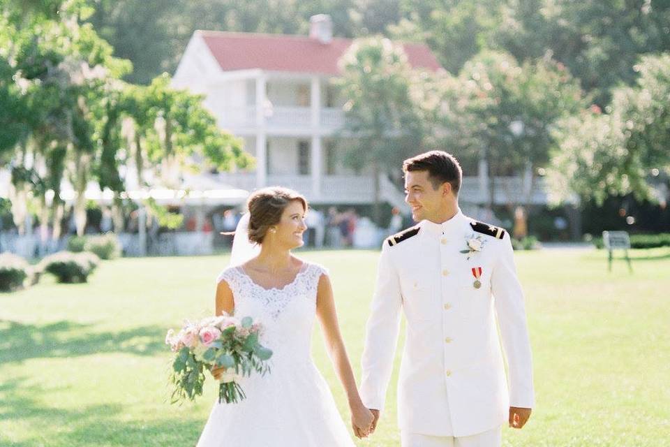 Bride and groom