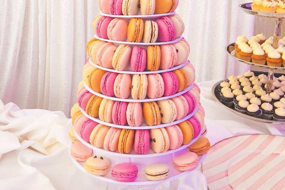 Colorful tiers