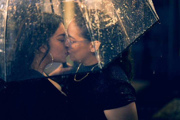 Rain Engagement Photoshoot