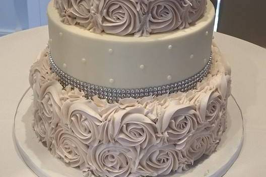 Buttercream rosettes