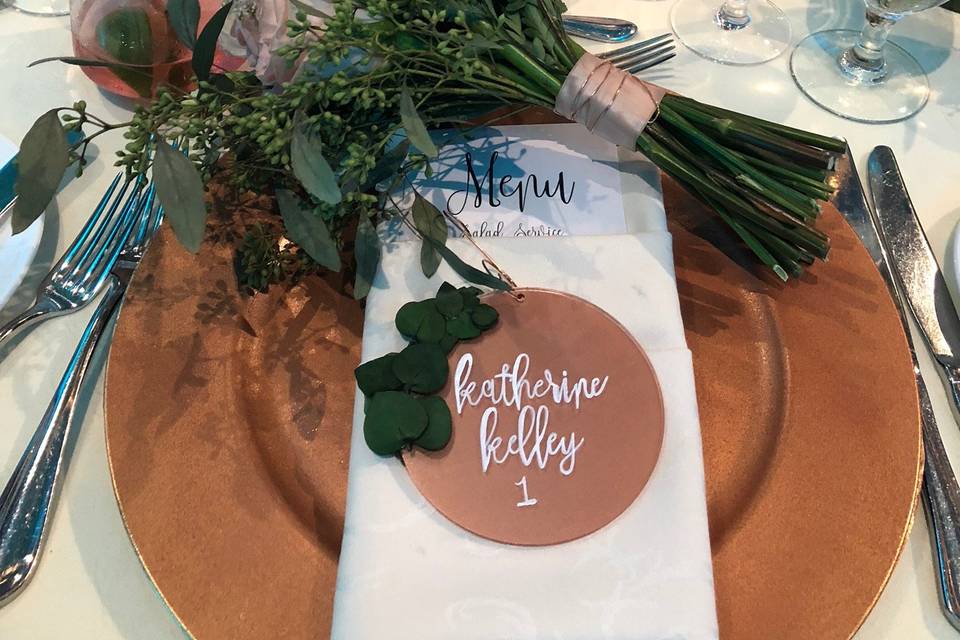 Elegant place setting
