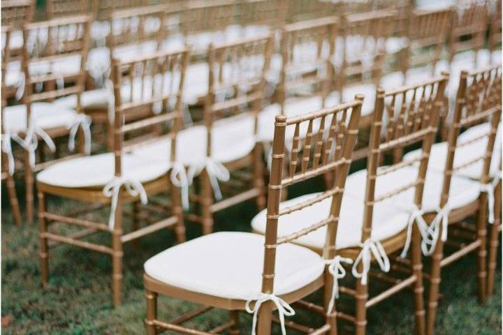 Chiavari chairs