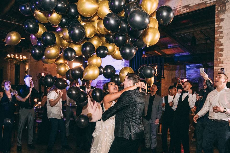 New Year's Eve balloon drop