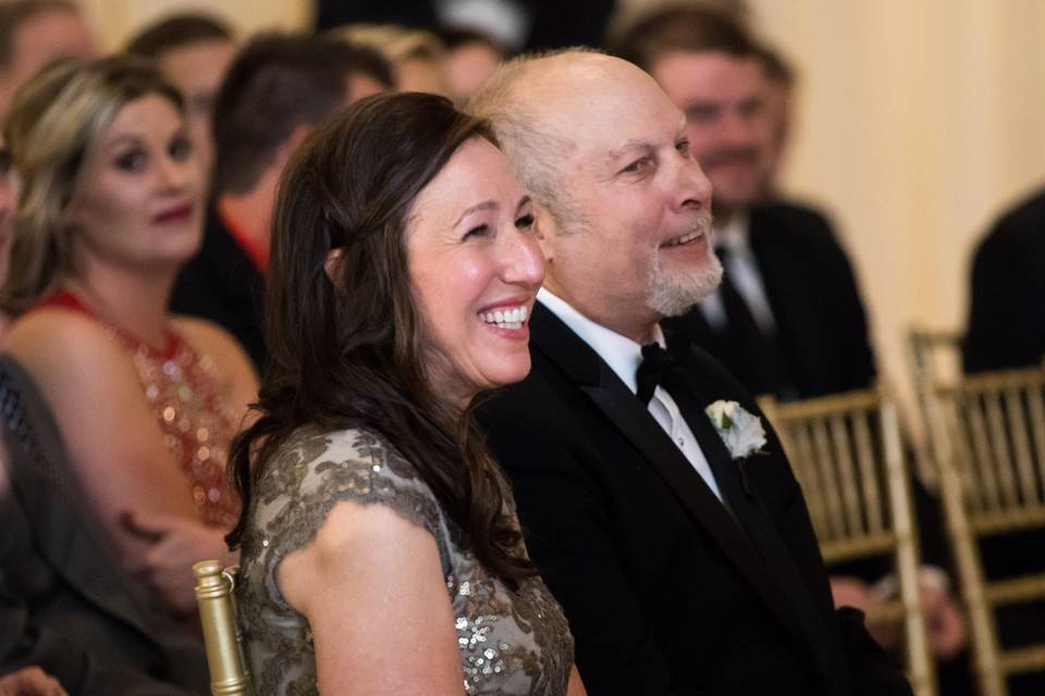 Mother of the Bride Laughing!