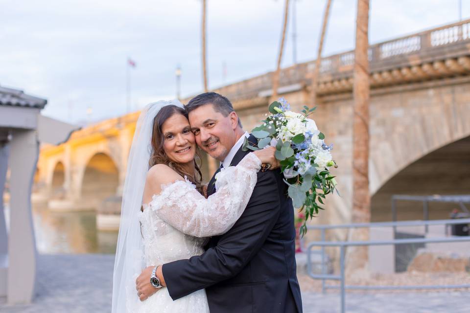 Just married