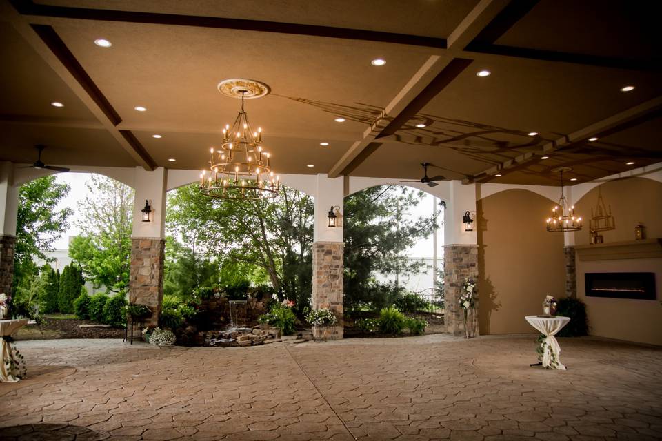 Covered patio