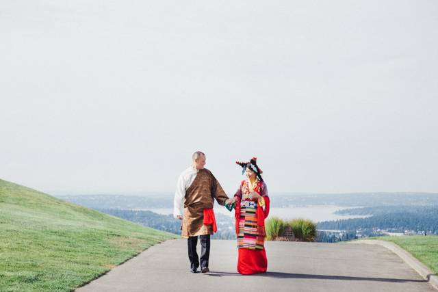 Wedding couple
