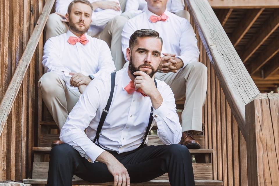 Groom and Groomsmen