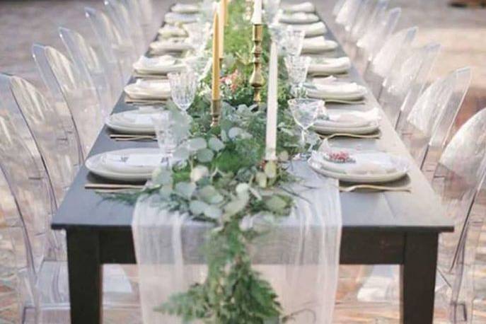 Wedding head table
