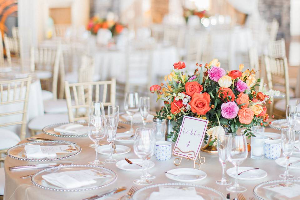 Elegant tablescape