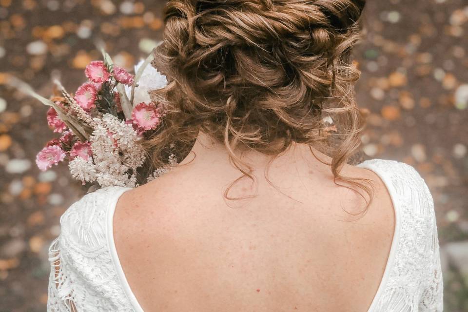 Bridal hair