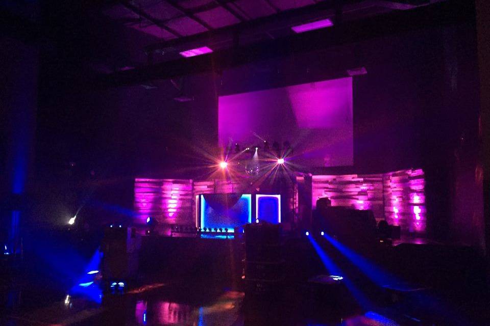 Stage Lighting for New Years Eve Party
