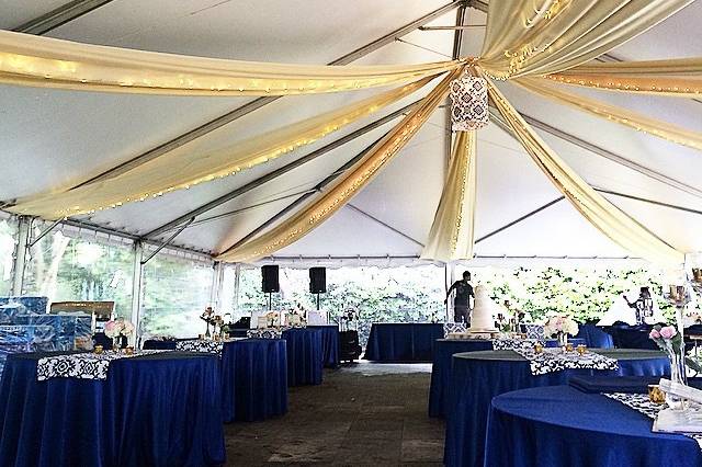 Tent reception