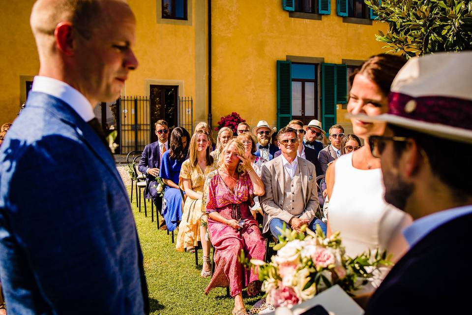 Wedding ceremony-Tuscany