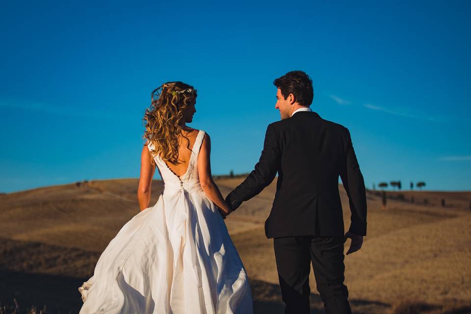 Tuscany wedding- Portrait