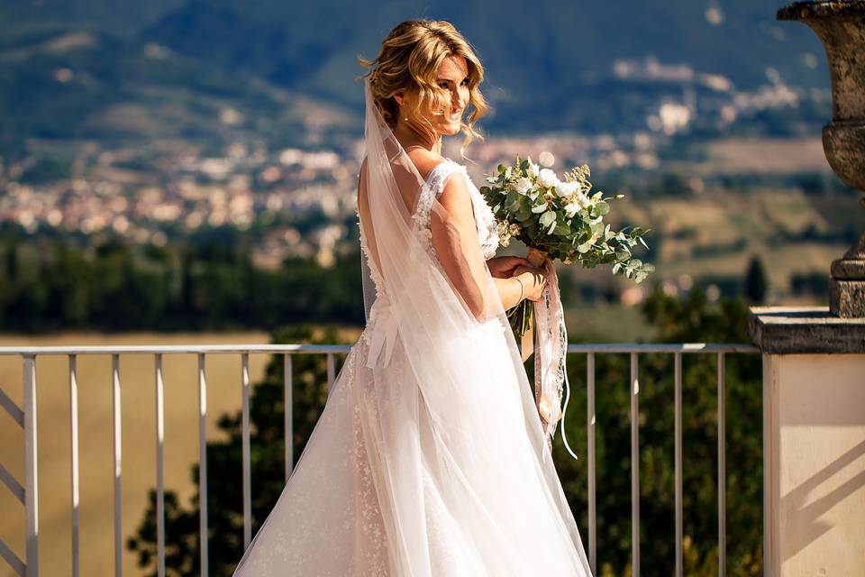 Bridal portrait- Umbria