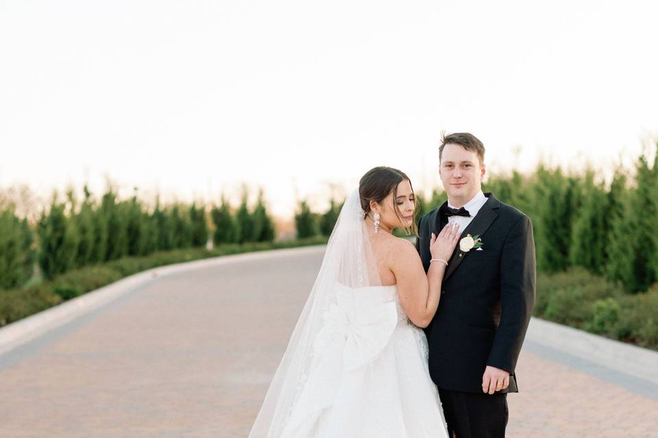 Bride and groom