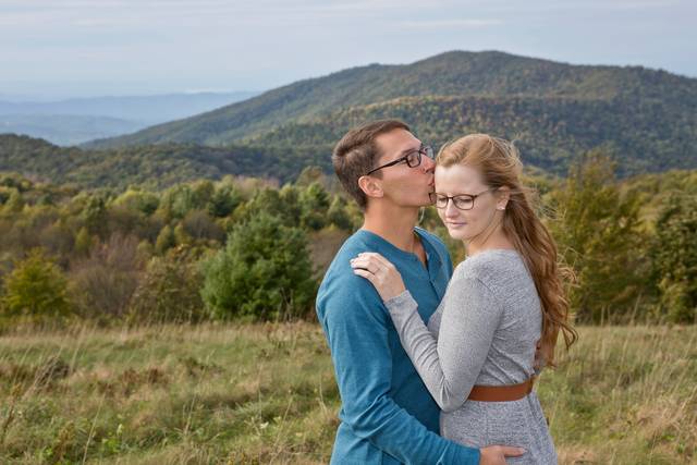 Engagement photo Max Patch