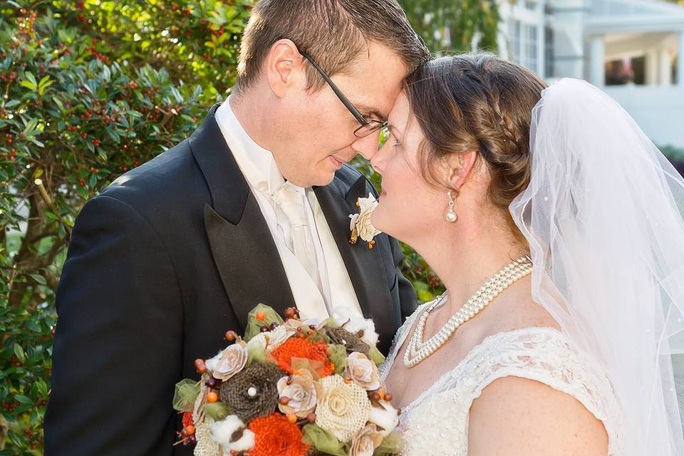 Bride and Groom portrait