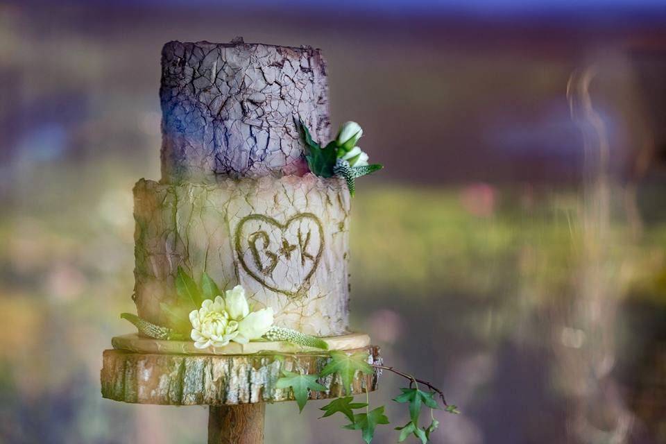 Oak Tree Wedding cake