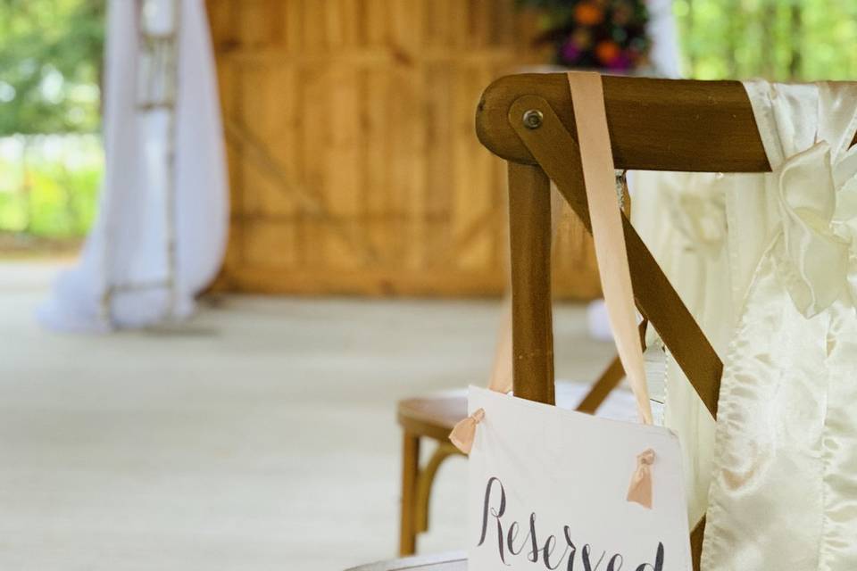 Brookside Barn Ceremony