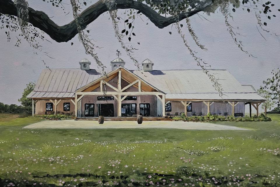 Wedding Venue painting