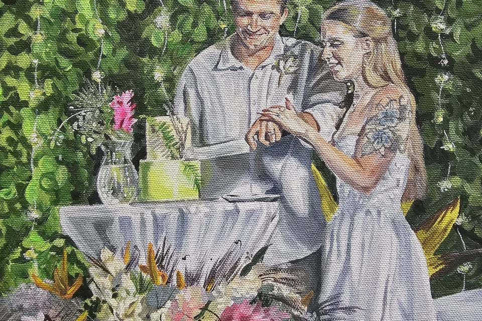 Wedding gift commission