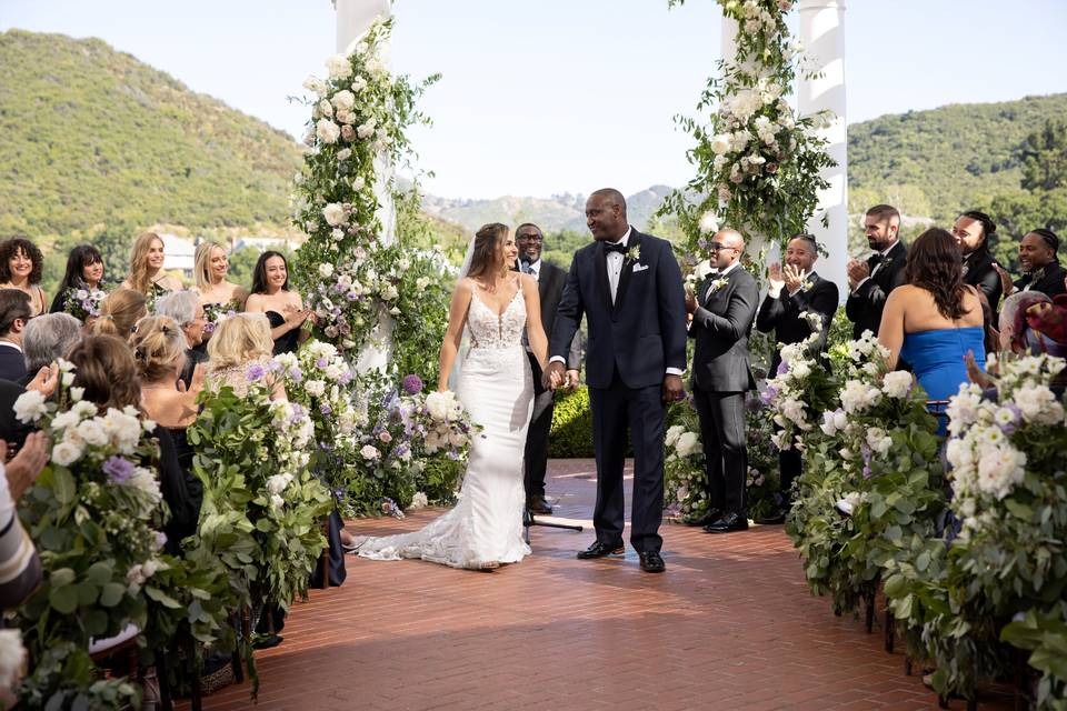 Ceremony on East Terrace