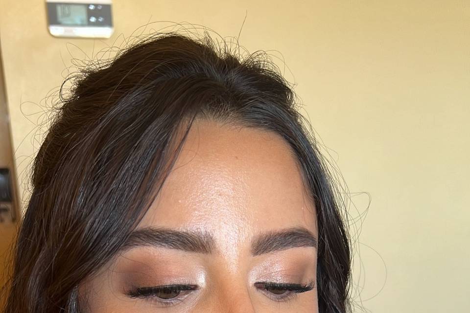 Soft Glam Bridesmaid