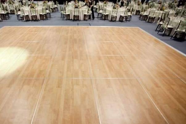 Birch Dance floor