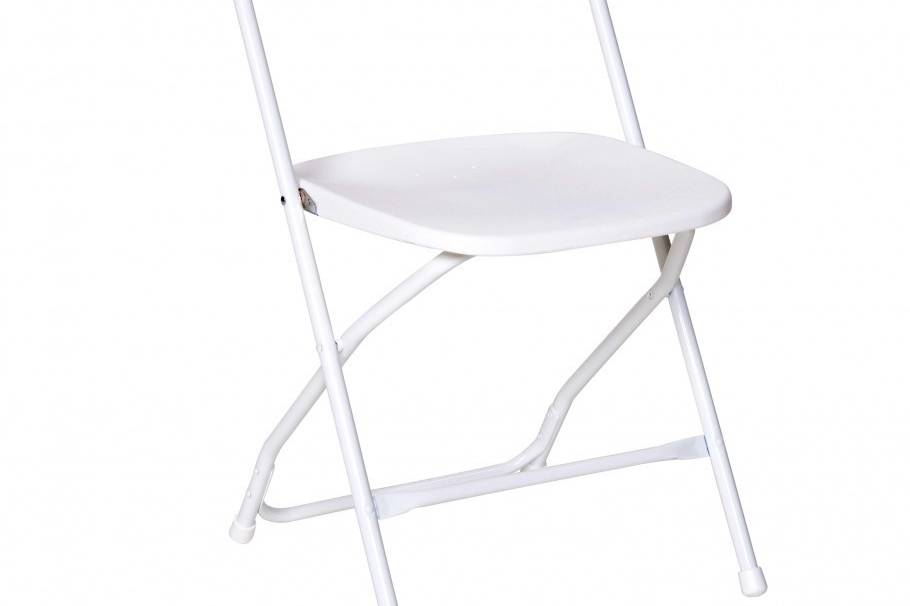 Rental: White Folding Chairs