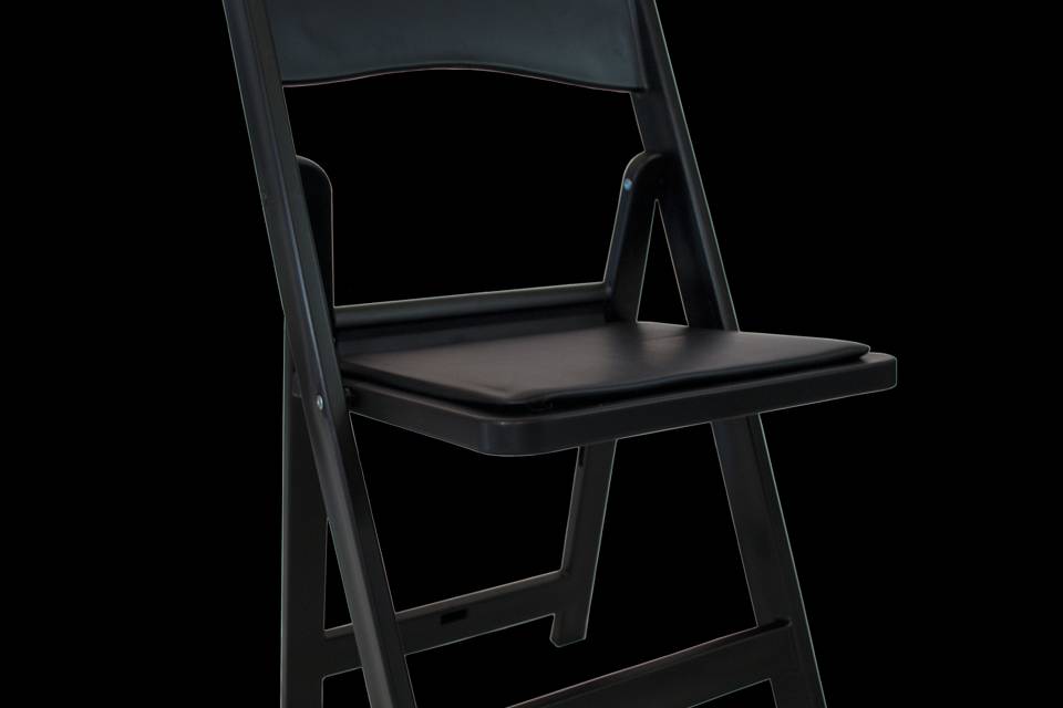 Rental: Black Folding Chairs