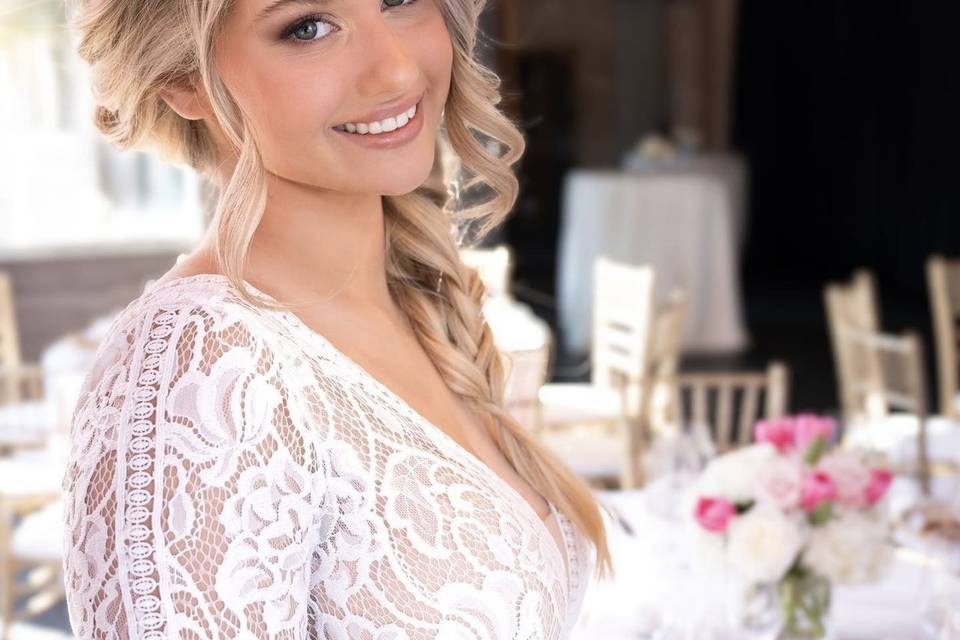 Bridal Hair and Makeup Glam