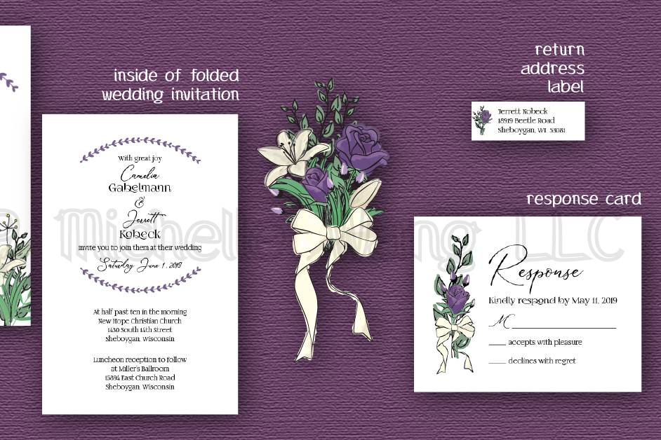 Personalized invitation suite