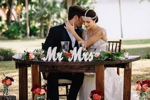 Sweetheart table
