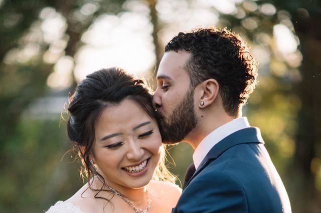 Kiss on the cheek