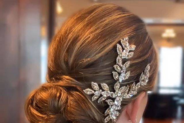 Updo style