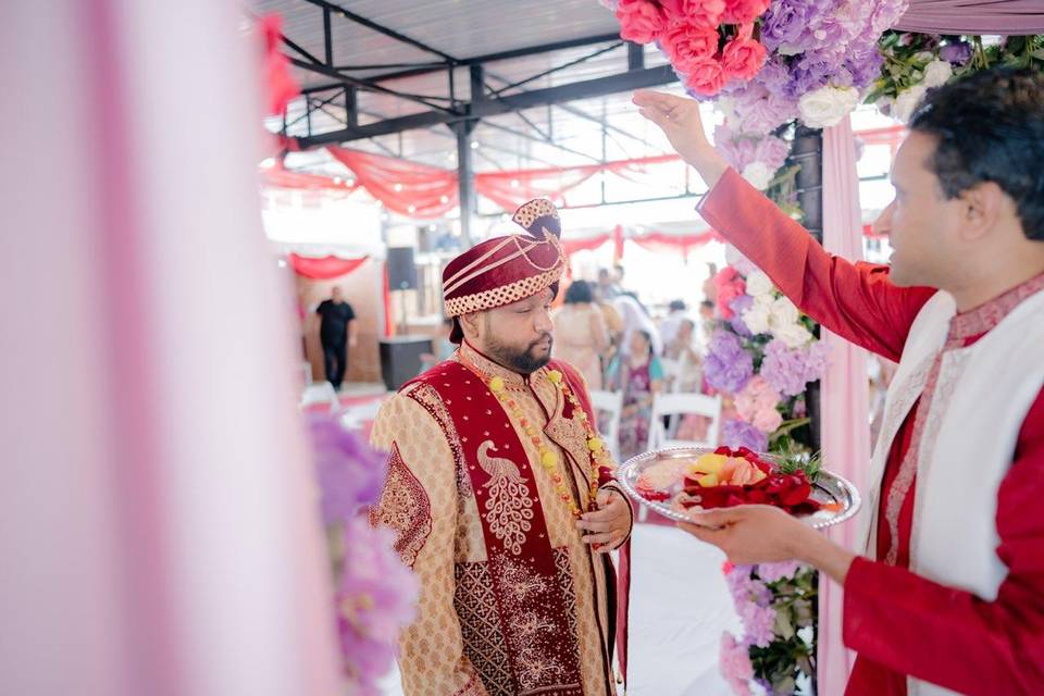 Welcoming the Groom