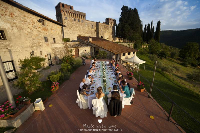 Dinner on the terrace