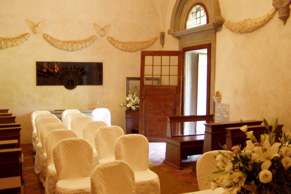 Private chapel for blessing