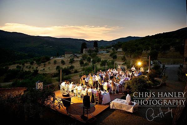 Dinner on the terrace