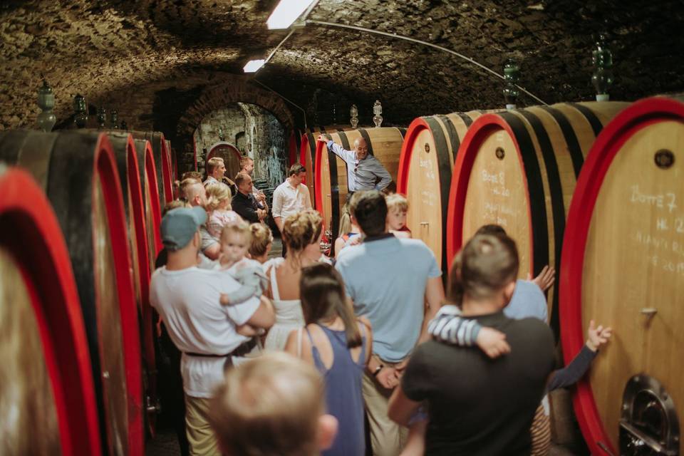 Welcome tour with wine tasting