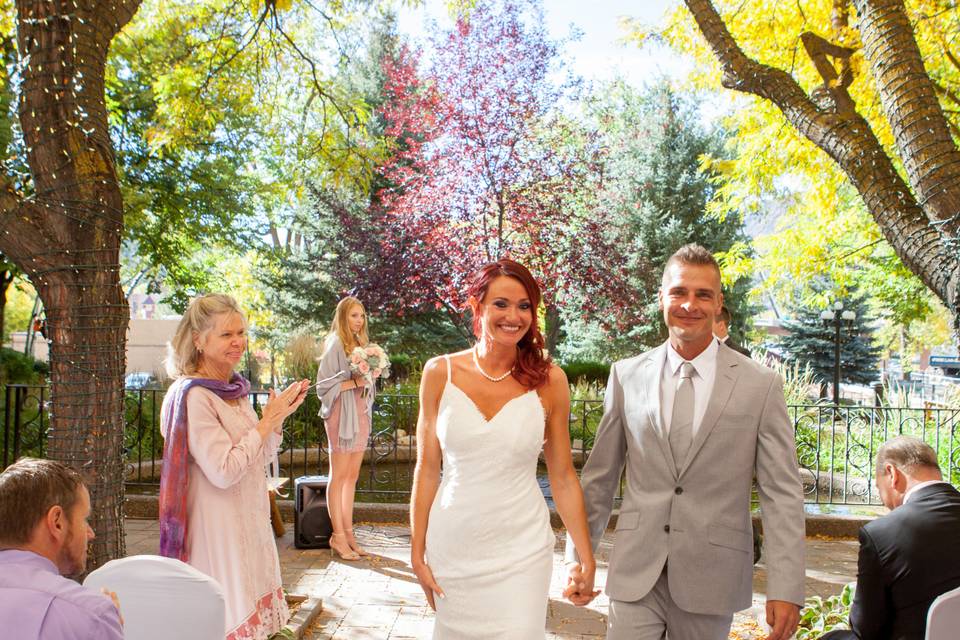 Courtyard ceremony