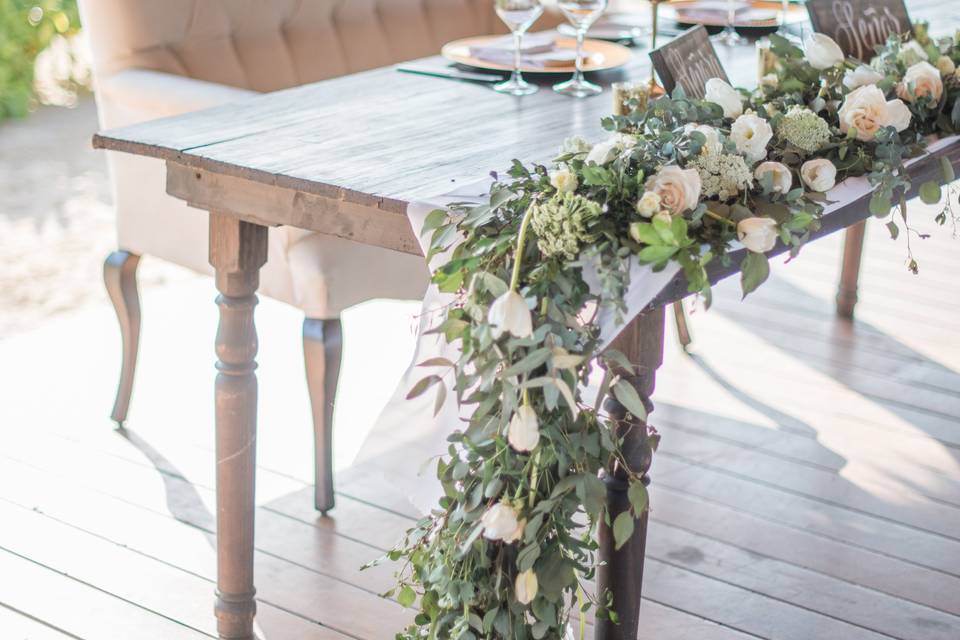 Sweetheart table