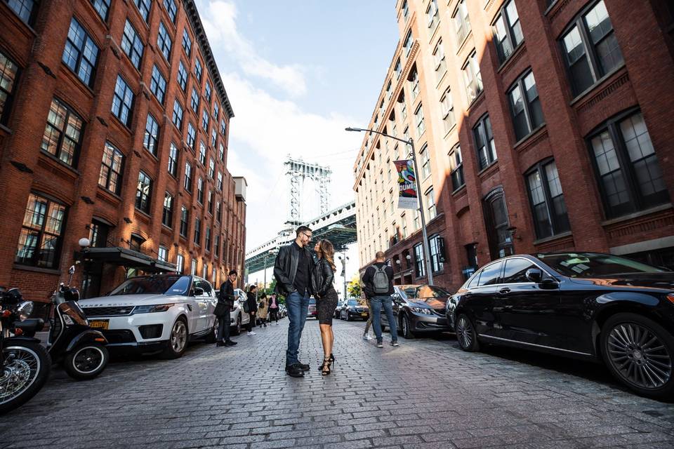 Engagement Session Dumbo NYC